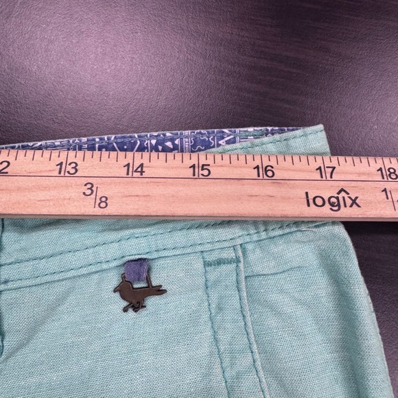 Modern Amusement Shorts Flat Front Casual Walk Shorts Bird Logo Size 32‎ - Picture 5 of 12